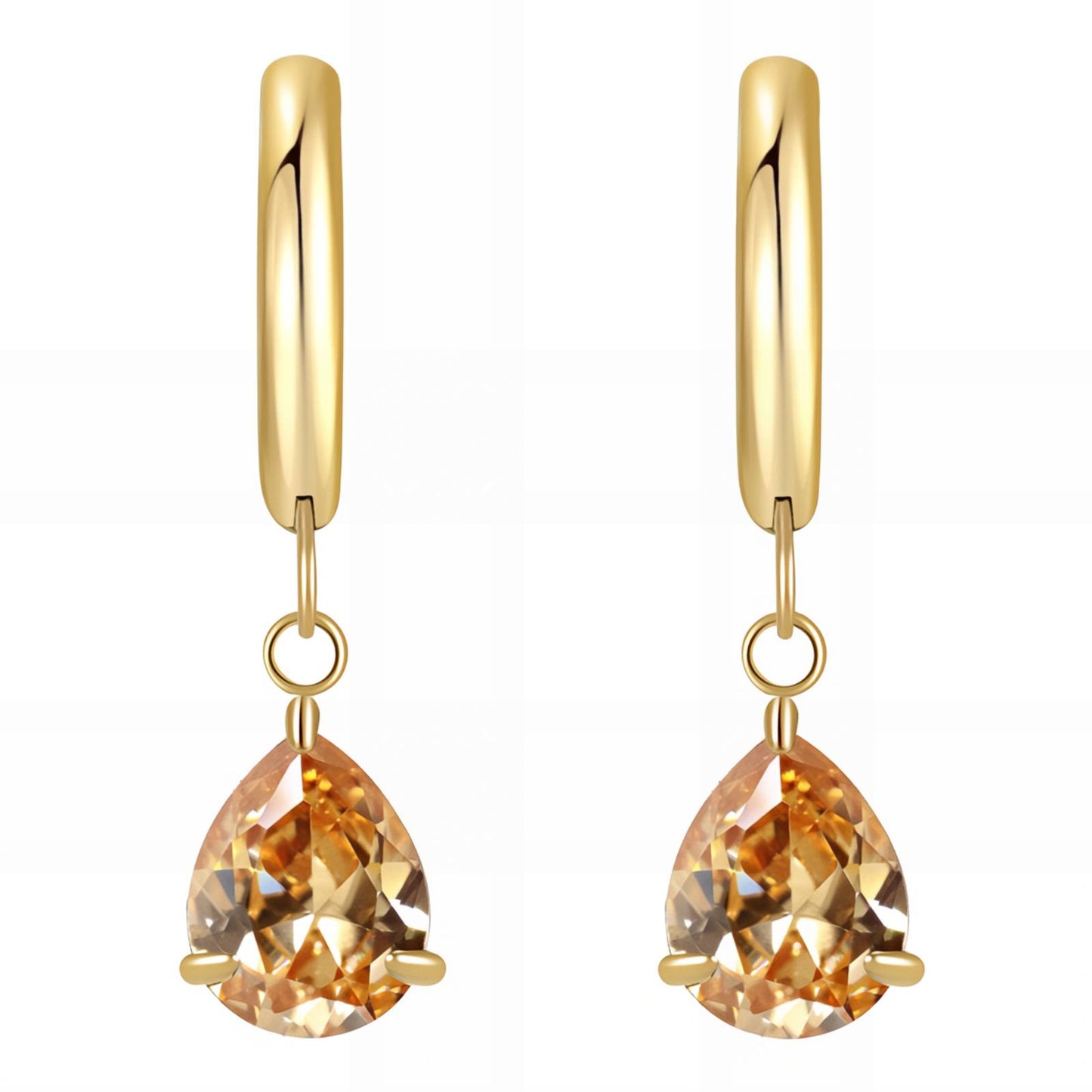 18K gold-plated Stainless-steel earrings