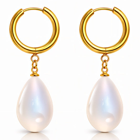 PVD Gold-Plated Stainless Steel Earrings