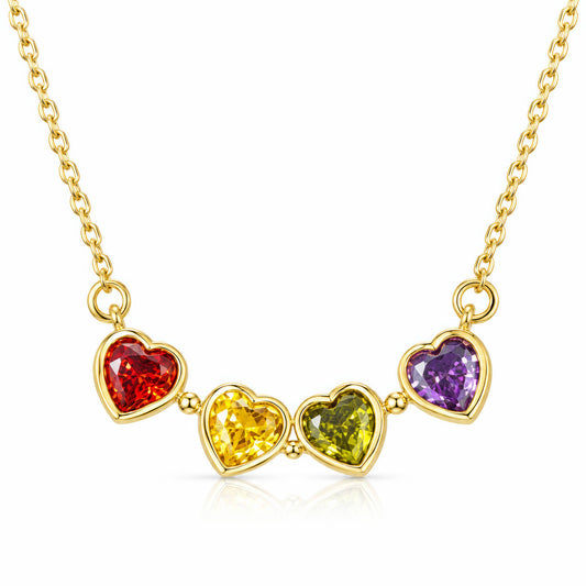 Flower PVD Gold-Plated Steel Necklace