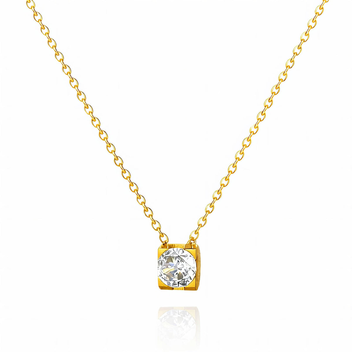 PVD Gold-Plated Stainless Steel Necklace