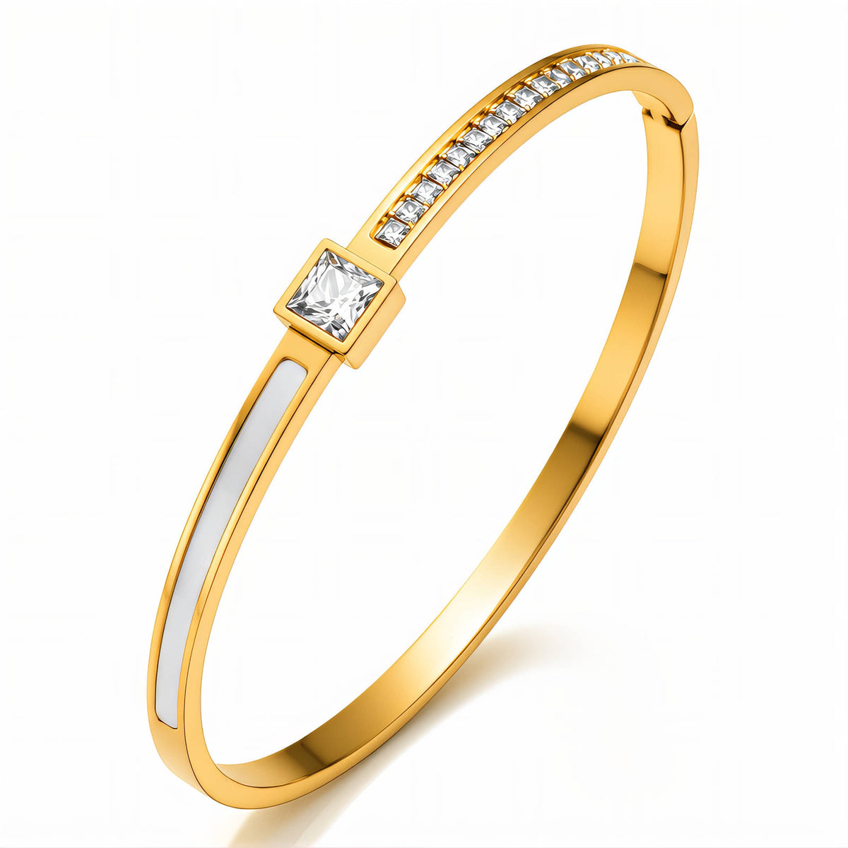 PVD Gold-Plated Stainless Steel Bracelet