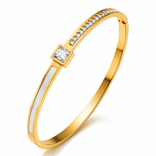 PVD Gold-Plated Stainless Steel Bracelet