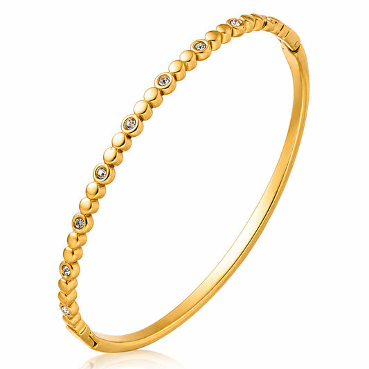PVD Gold-Plated Stainless Steel Bracelet