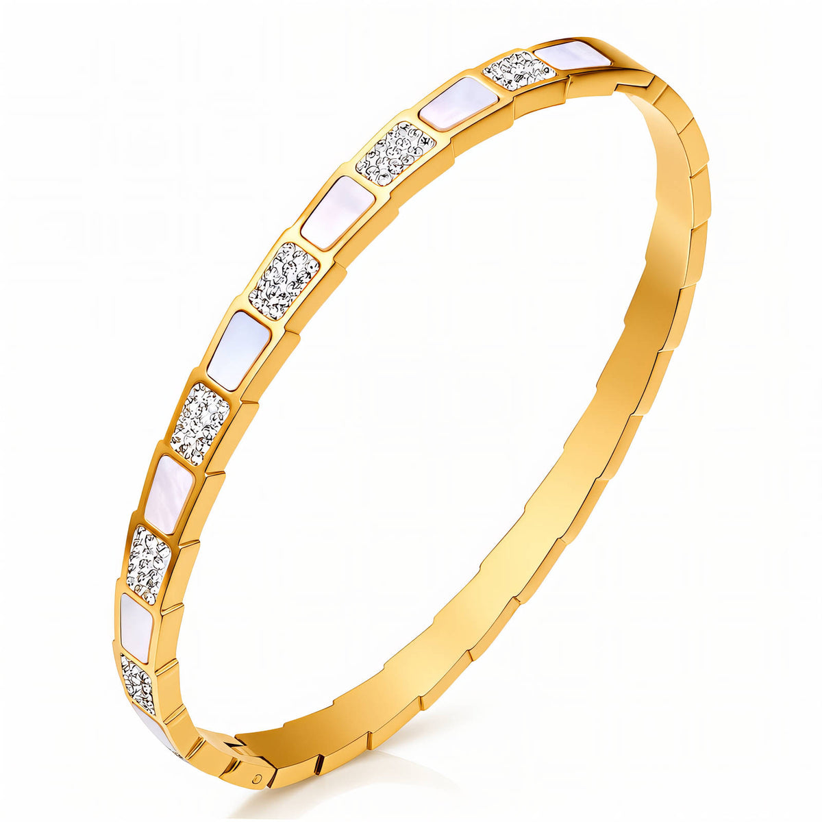 PVD Gold-Plated Stainless Steel Bracelet