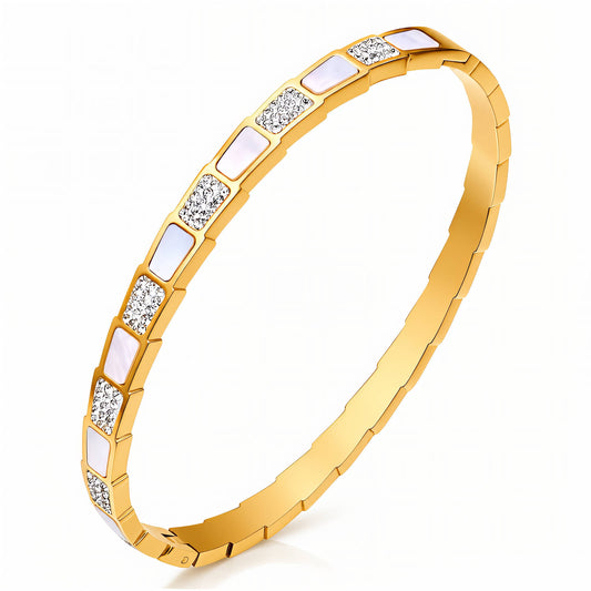 PVD Gold-Plated Stainless Steel Bracelet