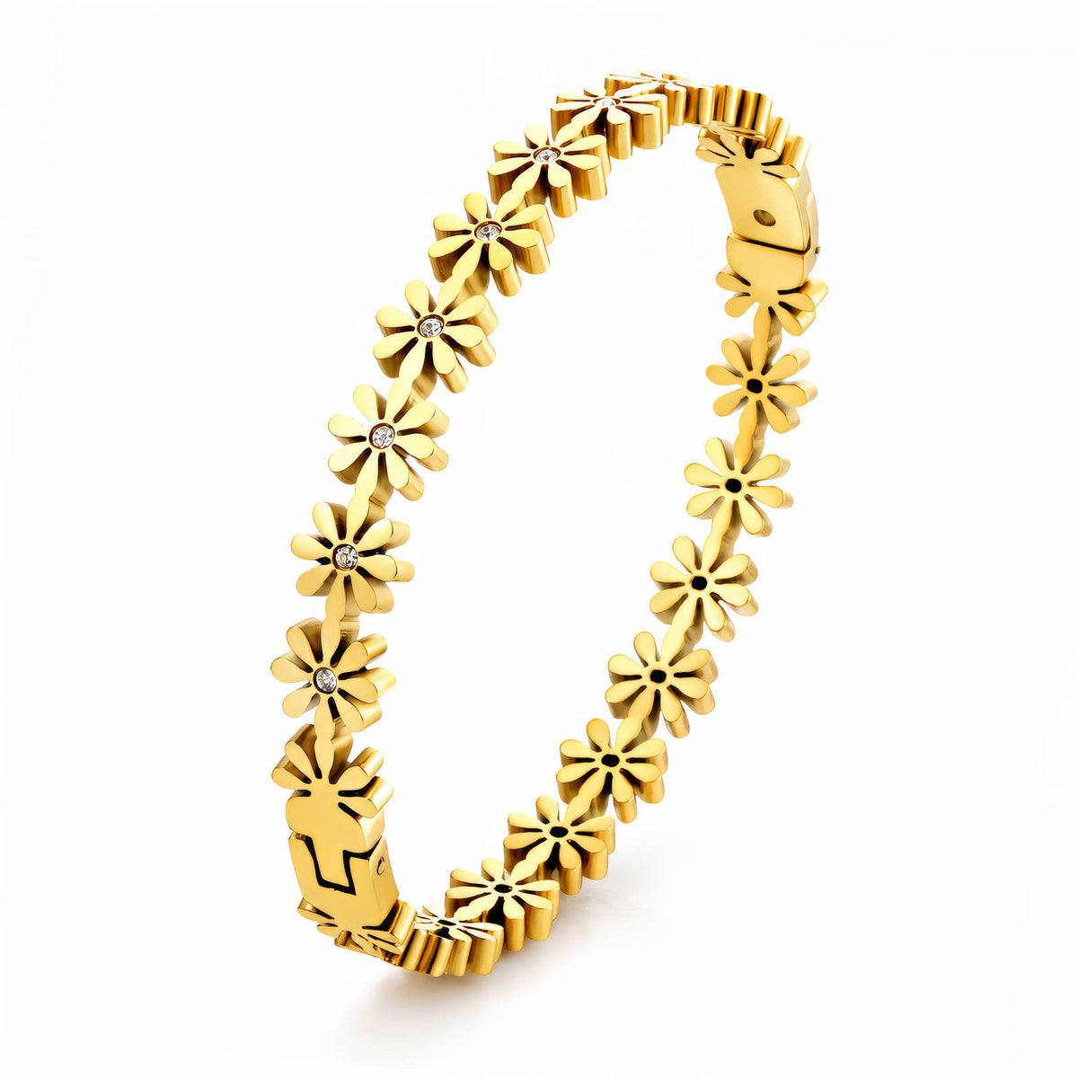 PVD Gold-Plated Stainless Steel Bracelet