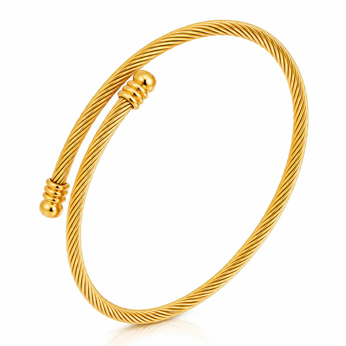 PVD Gold-Plated Stainless Steel Bracelet