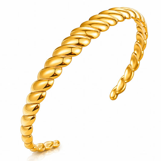 PVD Gold-Plated Stainless Steel Bracelet