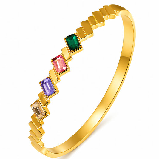 PVD Gold-Plated Stainless Steel Bracelet