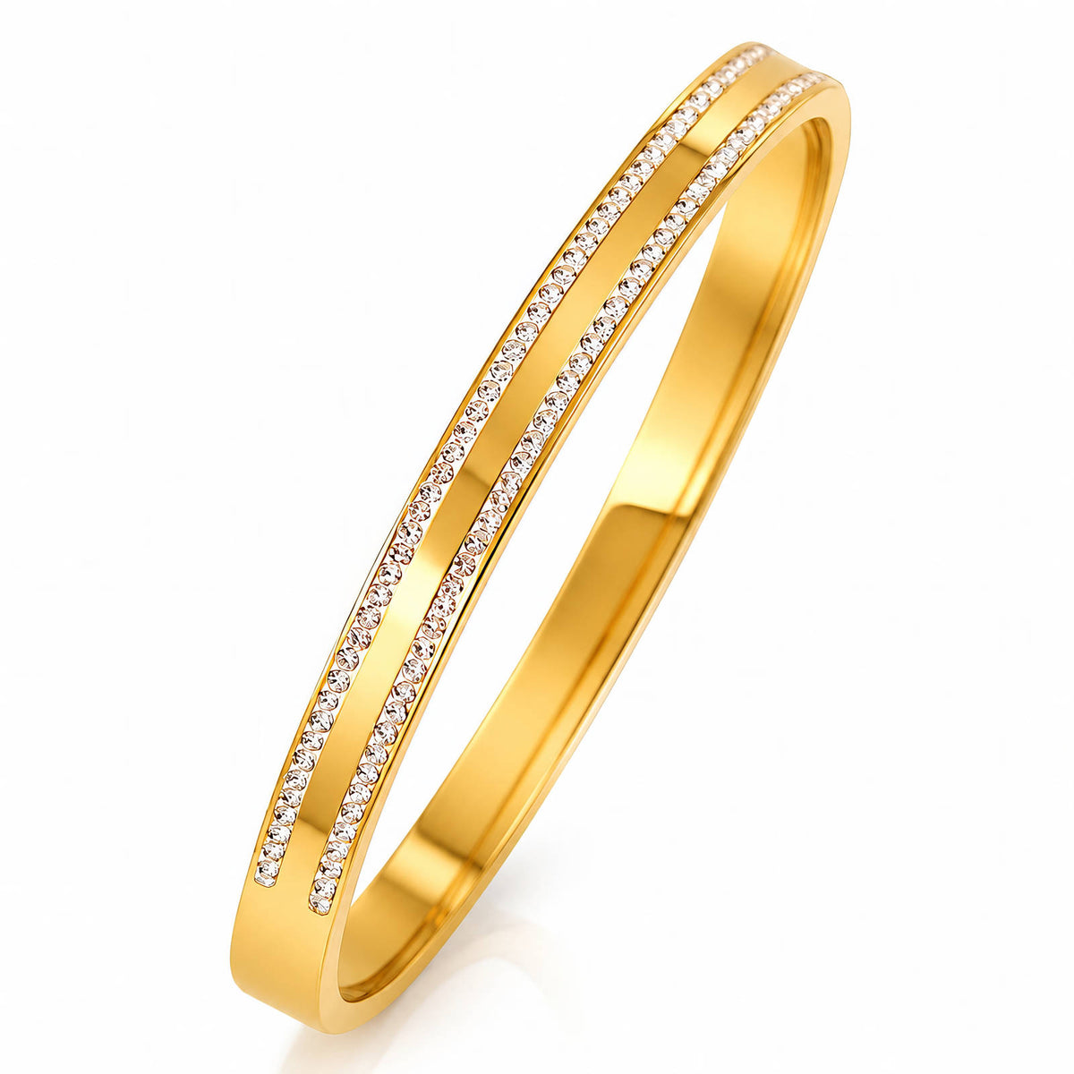 PVD Gold-Plated Stainless Steel Bracelet