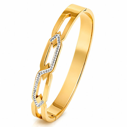 PVD Gold-Plated Stainless Steel Bracelet