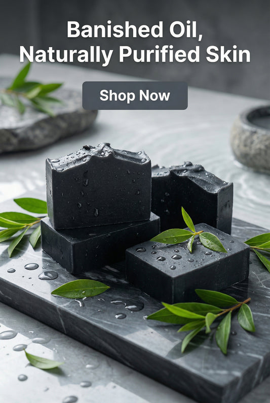 Goat Milk Soap: Activated Charcoal & Tea Tree EO with Shea Butter
