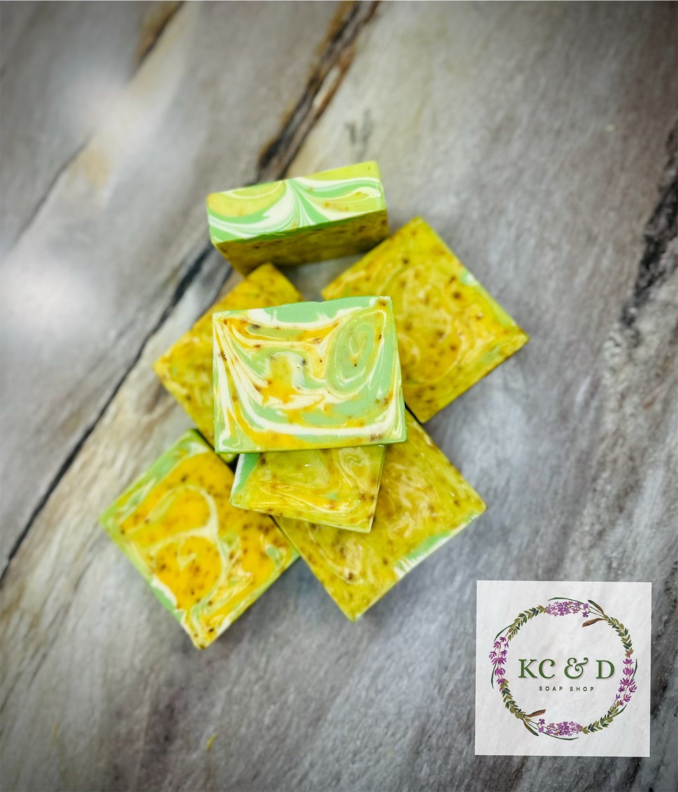 Goat Milk Soap: Lemon EO with Peel & Shea Butter