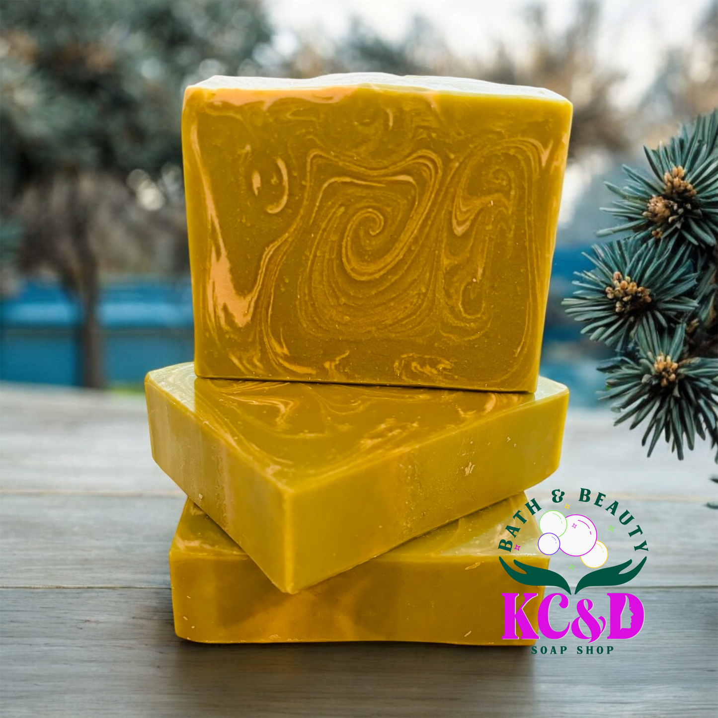 Goat Milk Soap: Sugared Spruce with Shea Butter & Kaolin Clay