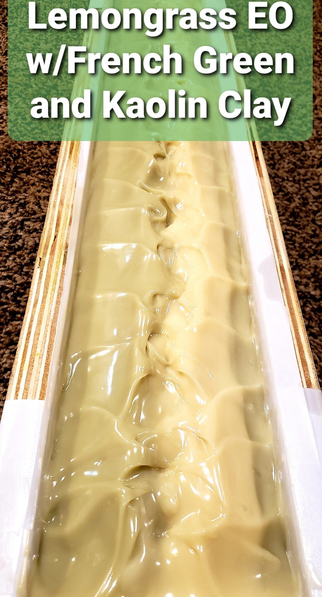 Goat Milk Soap: Lemongrass with French Green Clay