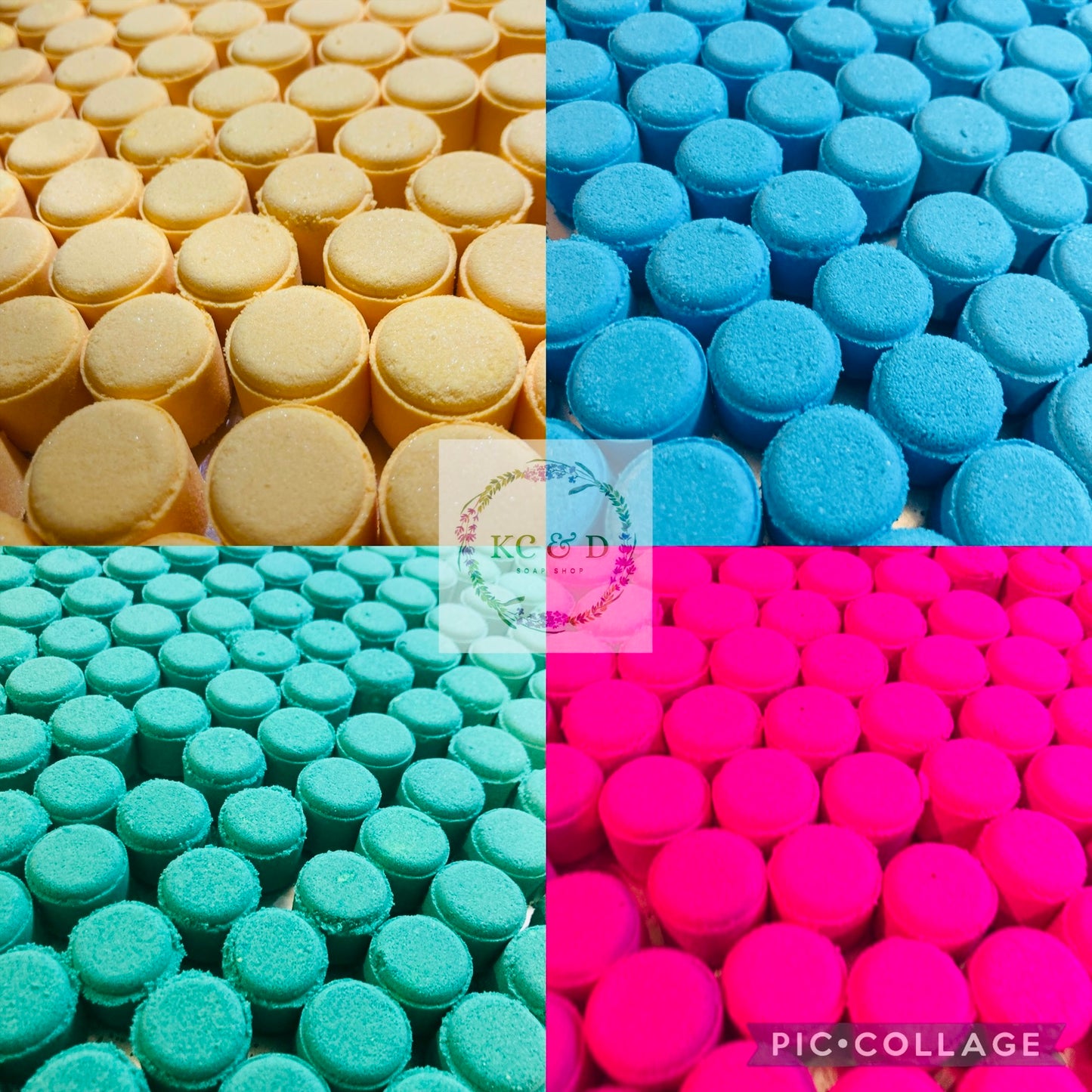 Mini Tablet Bath Bombs