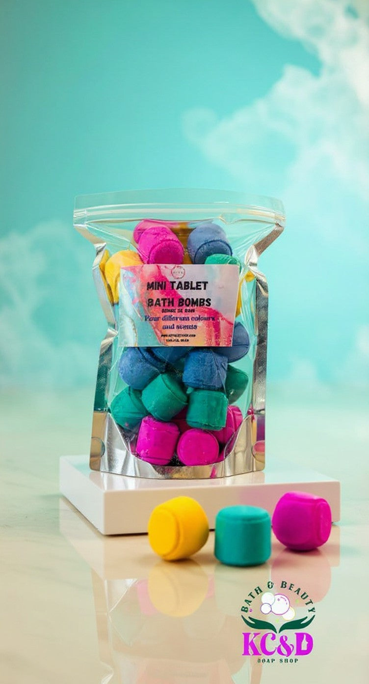 Mini Tablet Bath Bombs