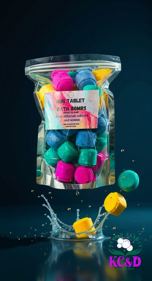 Mini Tablet Bath Bombs