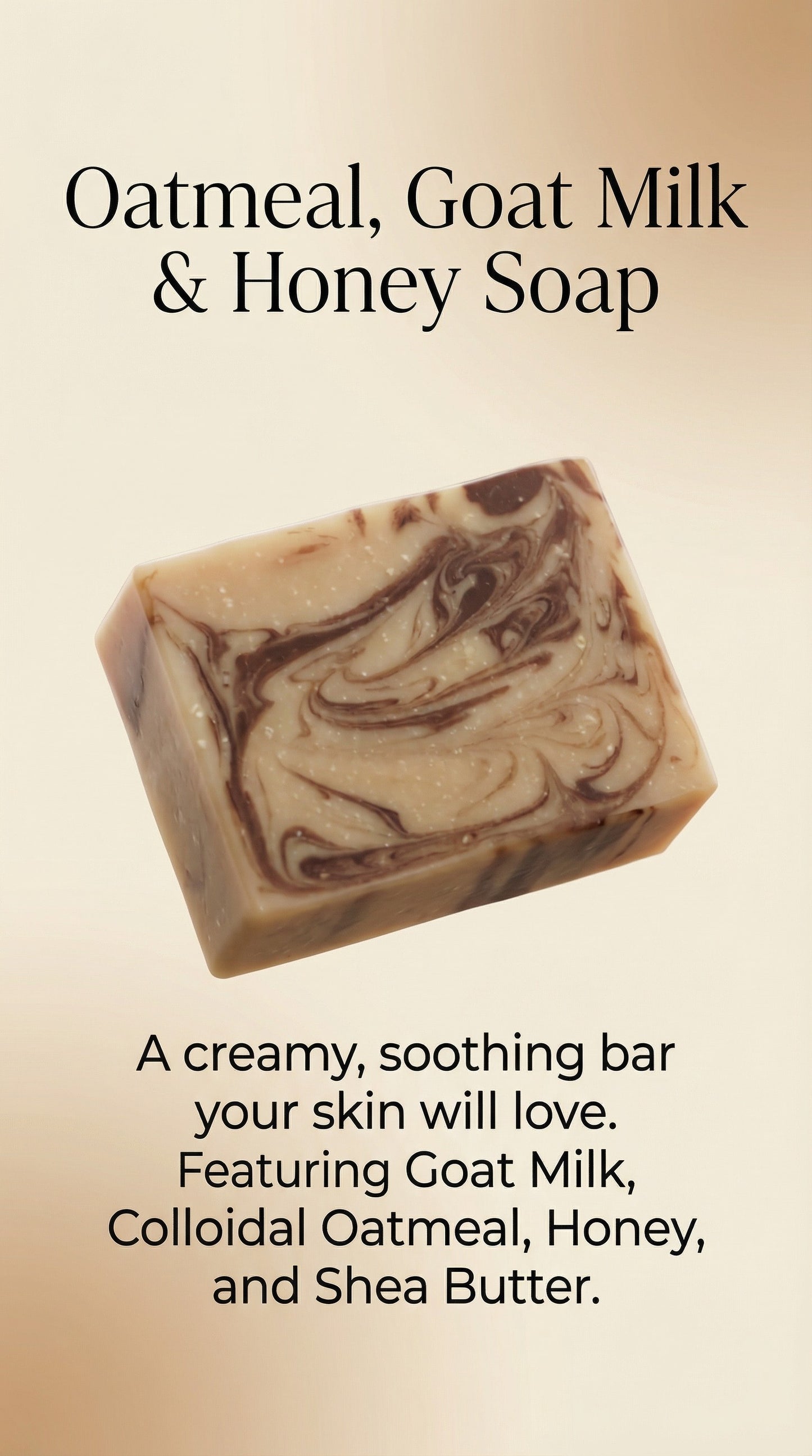 Goat Milk Soap: Oatmeal, Milk & Honey