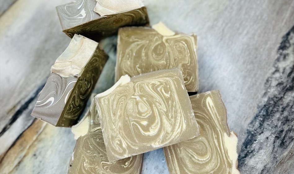 Goat Milk Soap: Pumpkin Chai with Shea Butter & Kaolin Clay