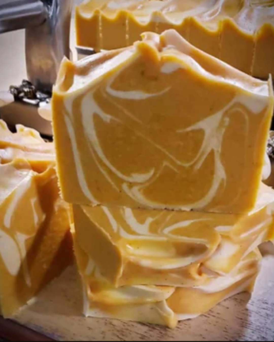 Goat Milk Soap: Turmeric & Honey with Kaolin Clay