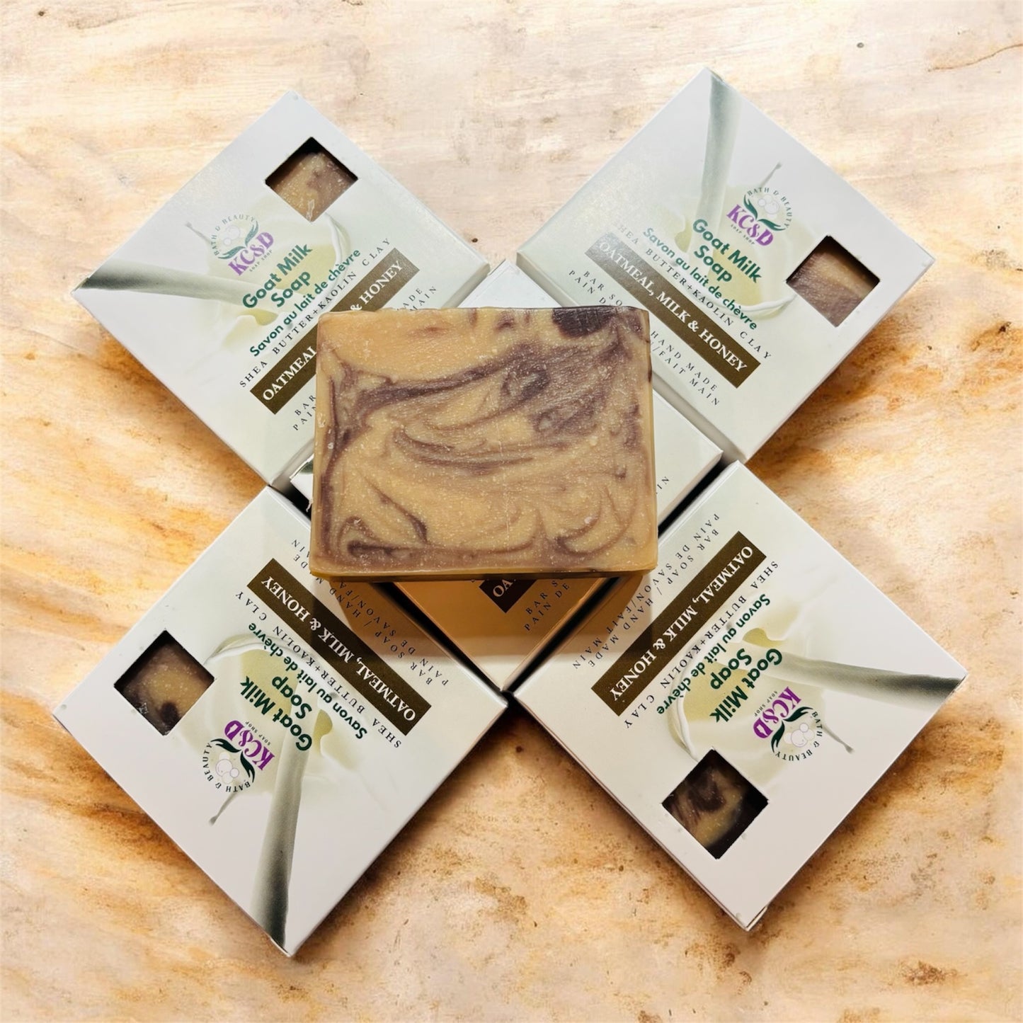 Goat Milk Soap: Oatmeal, Milk & Honey